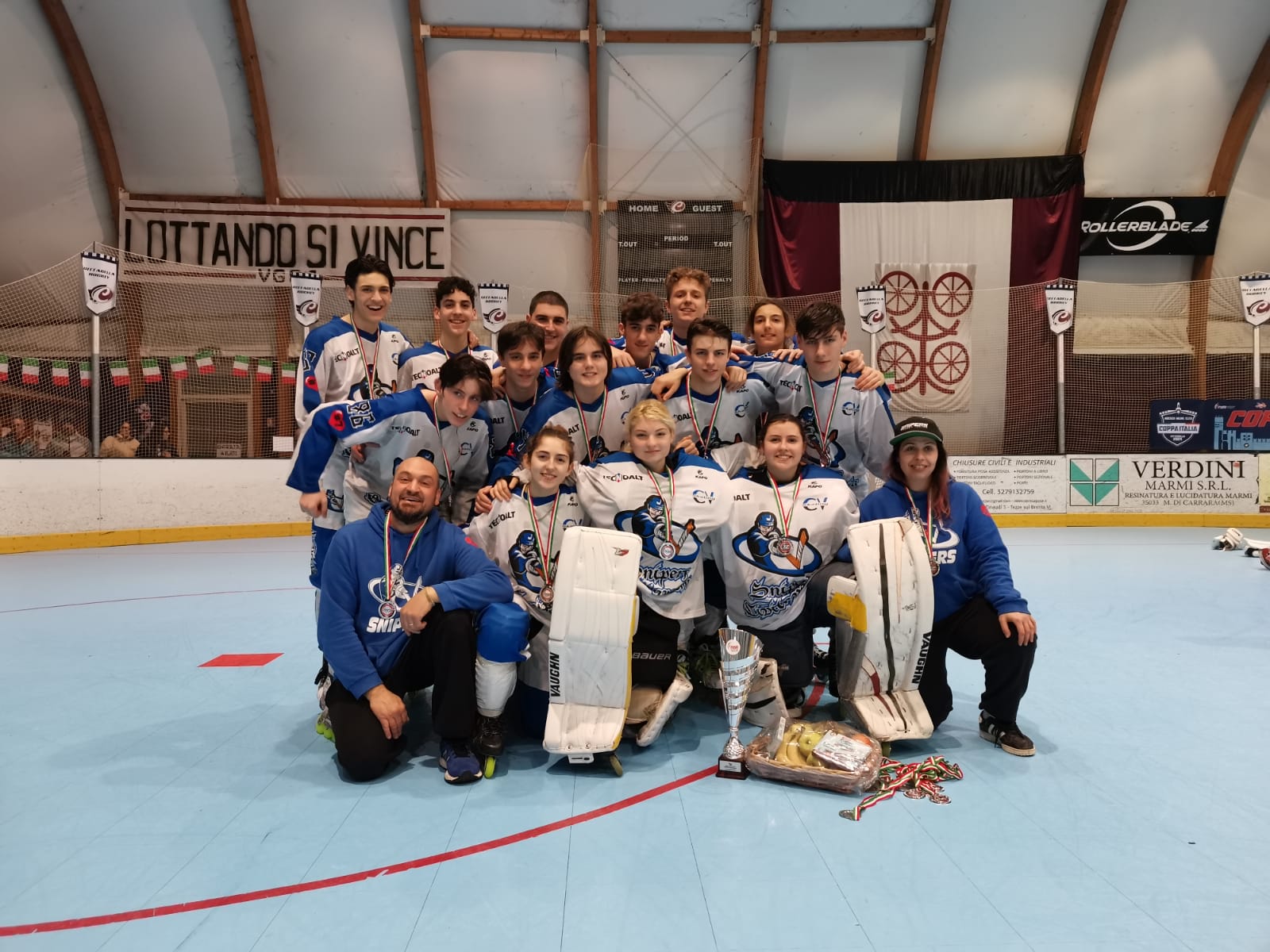 Hockey in line: la Coppa Italia under 18 elite sfuma sul più bello